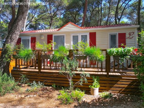 MOBILHOME 4 personnes - Sumba  CONFORT -2 chambres 30m²- *Clim, terrasse, TV*