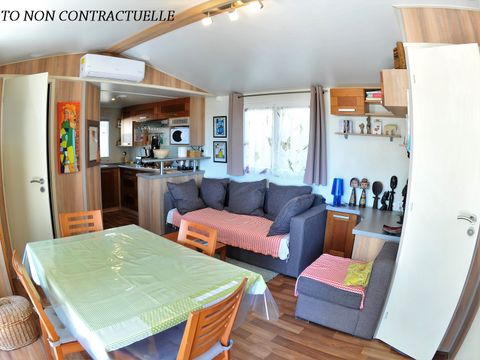MOBILHOME 4 personnes - Sumba  CONFORT -2 chambres 32m²- *Clim, terrasse, TV*