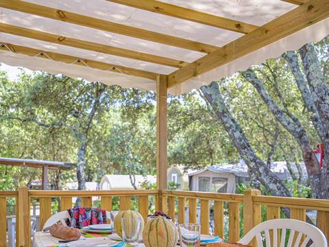 MOBILHOME 4 personnes - CONFORT - 26m² (2 chambres + climatisation)