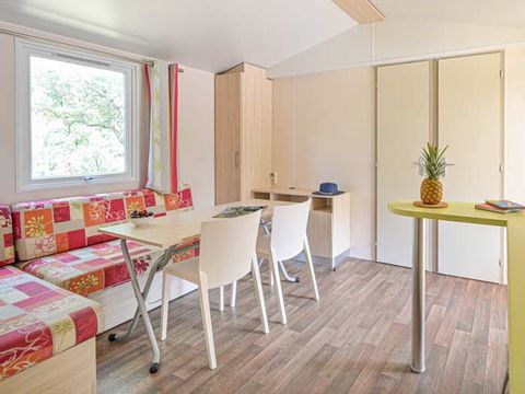 MOBILHOME 4 personnes - CONFORT - 26m² (2 chambres + climatisation)