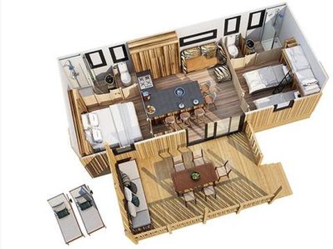 Mobilhome 5 personnes - Catalpa