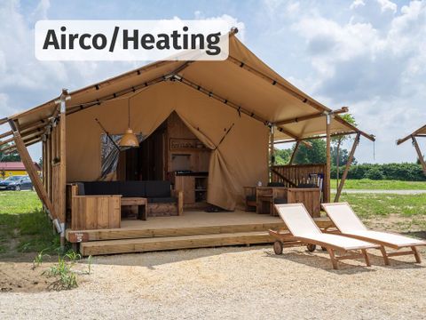 Tente en toile et en bois 5 personnes - Taiga