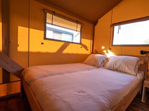 Tente en toile et en bois 5 personnes - Taiga