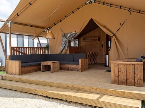Tente en toile et en bois 5 personnes - Taiga