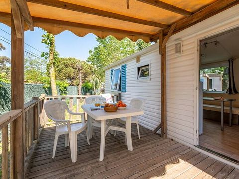 Mobilhome 6 personnes - Mobil-home | Classic | 3 Ch. | 6 Pers. | Terrasse surélevée | Clim.