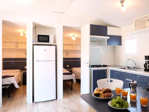 MOBILHOME 7 personnes - Mobil Home 4 Pièces 7 Personnes