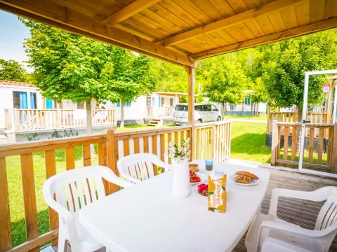 MOBILHOME 7 personnes - Mobil Home 4 Pièces 7 Personnes