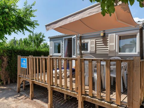 Mobilhome 6 personnes - Mobil-home | Classic | 2 Ch. | 4/6 Pers. | Terrasse surélevée | Clim.