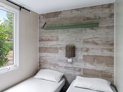 MOBILHOME 6 personnes - Comfort | 3 Ch. | 6 Pers. | Terrasse surélevée | Clim.