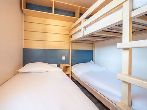 Mobilhome 6 personnes - Classic XL | 2 Ch. | 4/6 Pers. | Terrasse Surélevée