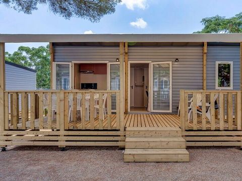 MOBILHOME 4 personnes - Mobil-home | Comfort | 2 Ch. | 4 Pers. | Terrasse surélevée | Clim.