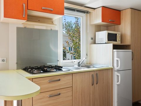 Mobilhome 6 personnes - Classic XL | 2 Ch. | 4/6 Pers. | Terrasse surélevée