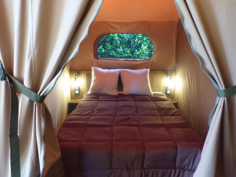 LODGE 5 personnes - Tente Lodge VICTORIA 20m² + 10m² terrasse couverte