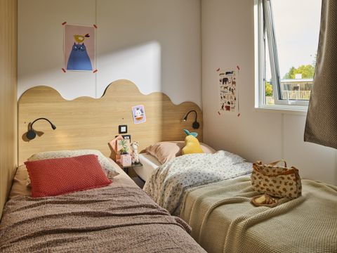 MOBILHOME 6 personnes - 32m² - 3 chambres + terrasse semi couverte 22 m²