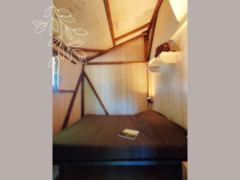 Bungalow toilé 5 personnes - Cabane nature