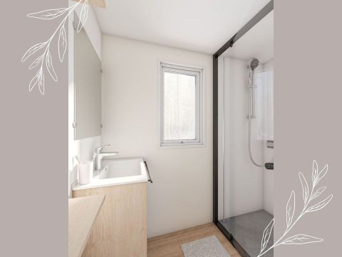 Mobilhome 6 personnes - Mobil-home Montrognon XL