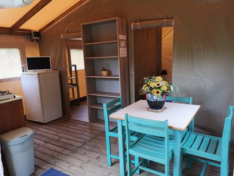 TENTE TOILE ET BOIS 4 personnes - Lodge Safari TENTE TOILE ET BOIS 4 personnes - Lodge Safari