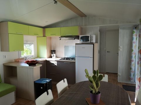MOBILHOME 6 personnes -  Mobil Home Essentiel 3 chambres - 2 salles d'eau 6 pers