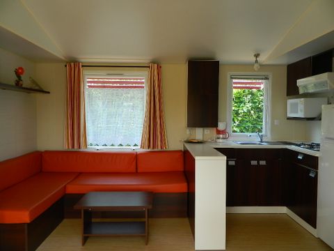 MOBILHOME 6 personnes -  Mobil Home Essentiel 3 chambres - 2 salles d'eau 6 pers