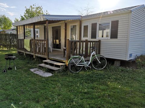 MOBILHOME 6 personnes -  Mobil Home Essentiel 3 chambres - 2 salles d'eau 6 pers