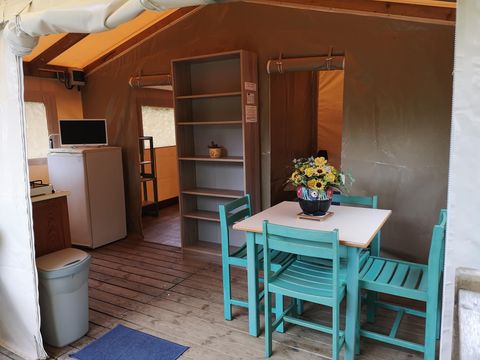 LODGE 4 personnes - Lodge Safari " sans point d'eau " 2 chambres 4 pers