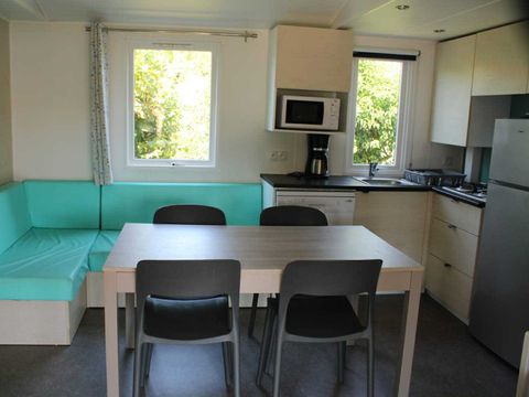 MOBILHOME 8 personnes - Confort 4 chambres - 2 salles d'eau