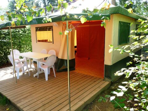 BUNGALOW TOILÉ 4 personnes - CYRUS (Sans sanitaires) - arrivée en samedi