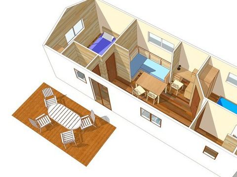 MOBILHOME 4 personnes - Classic PLUS