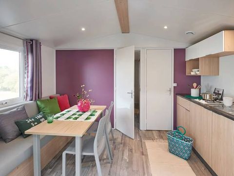 MOBILHOME 2 personnes - Mobil-home | Comfort | 1 Ch. | 2 Pers. | Terrasse Couverte | Clim. | TV