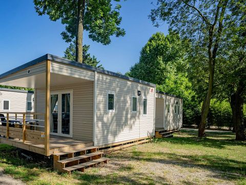 MOBILHOME 2 personnes - Mobil-home | Comfort | 1 Ch. | 2 Pers. | Terrasse surélevée | Clim. | TV