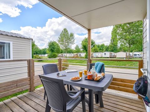 MOBILHOME 4 personnes - Mobil-home | Comfort | 2 Ch. | 4 Pers. | Terrasse simple | Clim. | TV