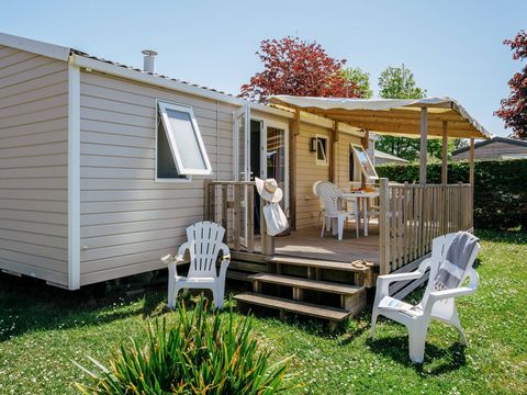 MOBILHOME 6 personnes - Mobil-home | Comfort | 3 Ch. | 6 Pers. | Terrasse simple | TV