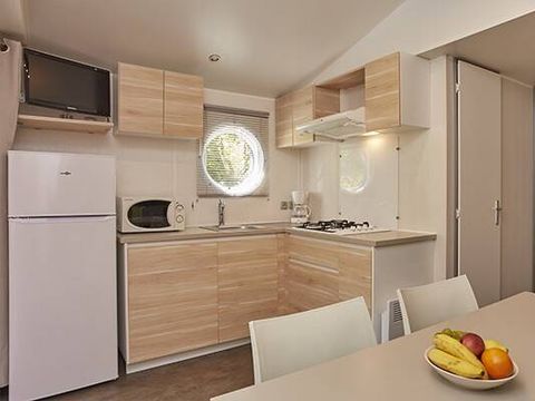 MOBILHOME 6 personnes - Mobil-home | Comfort | 3 Ch. | 6 Pers. | Terrasse simple | TV