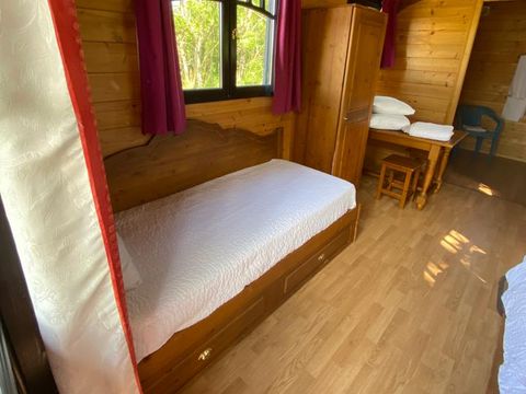 Hébergement 3 personnes - Roulotte Gîte Bohème