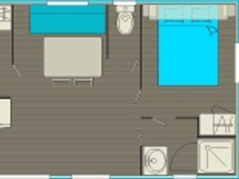 MOBILHOME 4 personnes - RIVIERA