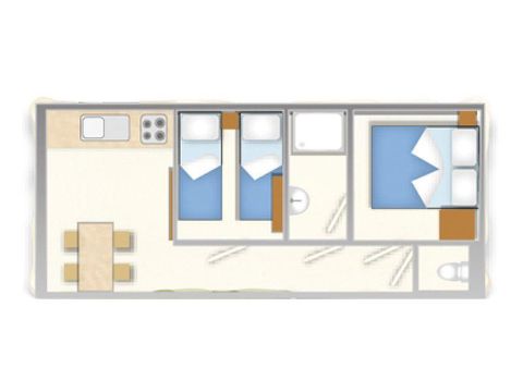 MOBILHOME 4 personnes - BAIA CLASSIC NEW