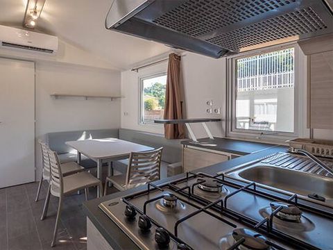 MOBILHOME 6 personnes - Comfort | 3 Ch. | 6 Pers. | Terrasse surélevée | Clim.