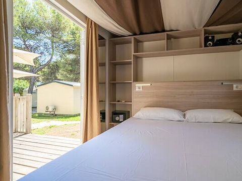 TENTE TOILE ET BOIS 5 personnes - Tente Lodge hybride | 2 Ch. | 4/5 Pers. | Clim.