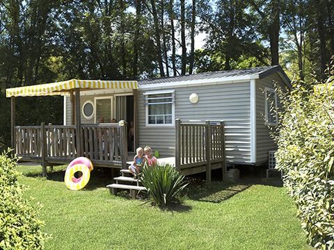 Mobilhome 6 personnes - Comfort XL | 2 Ch. | 4/6 Pers. | Terrasse surélevée | Clim.