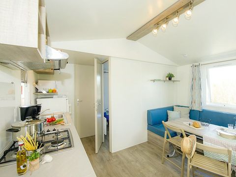 MOBILHOME 6 personnes -  Comfort | 2 Ch. | 4/6 Pers. | Terrasse surélevée