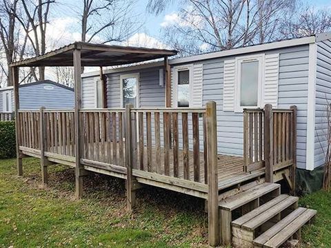 BUNGALOW 4 personnes - Mobil-home | Comfort | 2 Ch. | 4 Pers. | Terrasse surélevée | Clim. BUNGALOW 4 personnes - Mobil-home | Comfort | 2 Ch. | 4 Pers. | Terrasse surélevée | Clim.