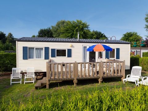 Mobilhome 6 personnes - Comfort | 2 Ch. | 4/6 Pers. | Terrasse surélevée non couverte | Clim.