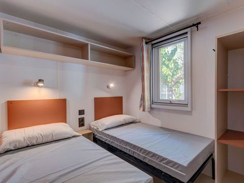 MOBILHOME 6 personnes - Comfort | 2 Ch. | 4/6 Pers. | Terrasse surélevée | Clim. 