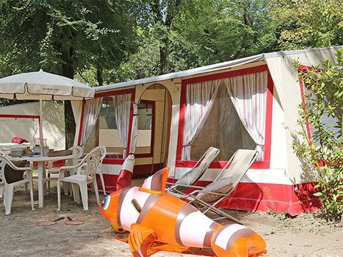 Bungalow toilé 5 personnes - Bungalow toilé | 2 Ch. | 4/5 Pers. | Sans SDB