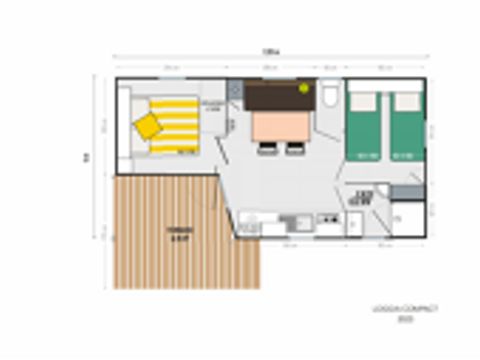 Mobilhome 4 personnes - Vénus