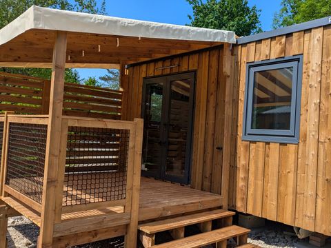 Mobilhome 4 personnes - Cabane 20m²