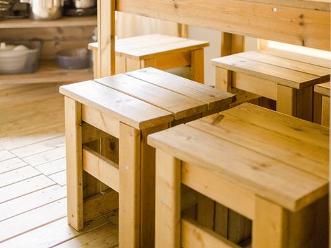 BUNGALOW TOILÉ 4 personnes - LODGE, sans sanitaires