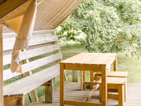 BUNGALOW TOILÉ 4 personnes - Lodge 21m² (sans sanitaires privatifs) 2/5 pers
