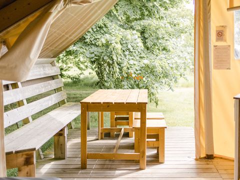BUNGALOW TOILÉ 4 personnes - Lodge 21m² (sans sanitaires privatifs) 2/5 pers