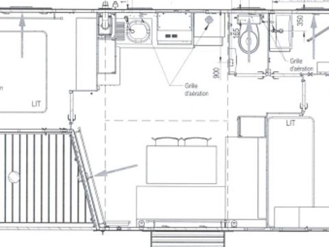 MOBILHOME 6 personnes - Ophéa Classique 2 chambres 4/6 pers